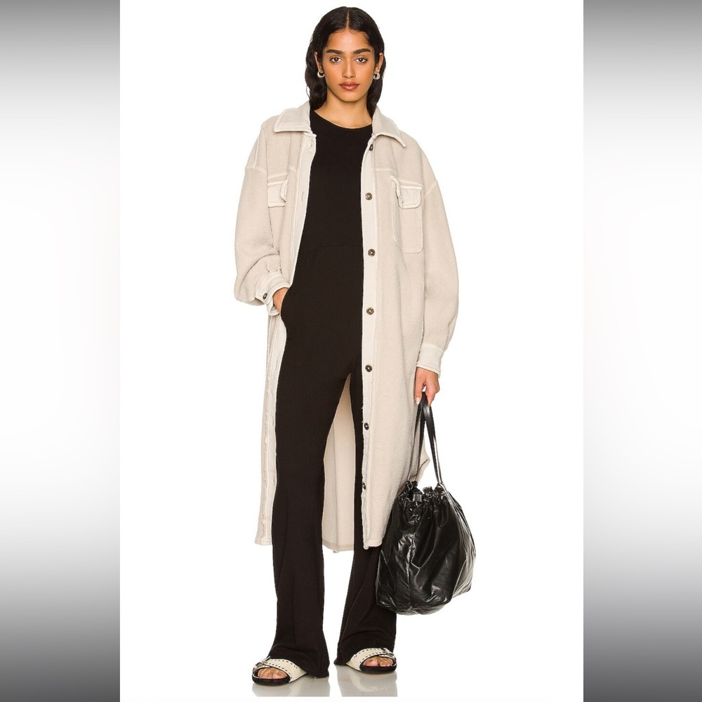 🆕 NWT Revolve N:Philanthropy Pamela Wide Leg Black Jumpsuit XS